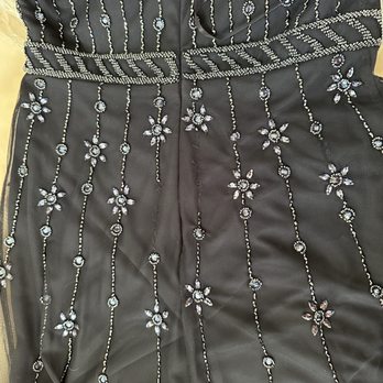 Bride in fitting room with veil — Kiki's Alterations